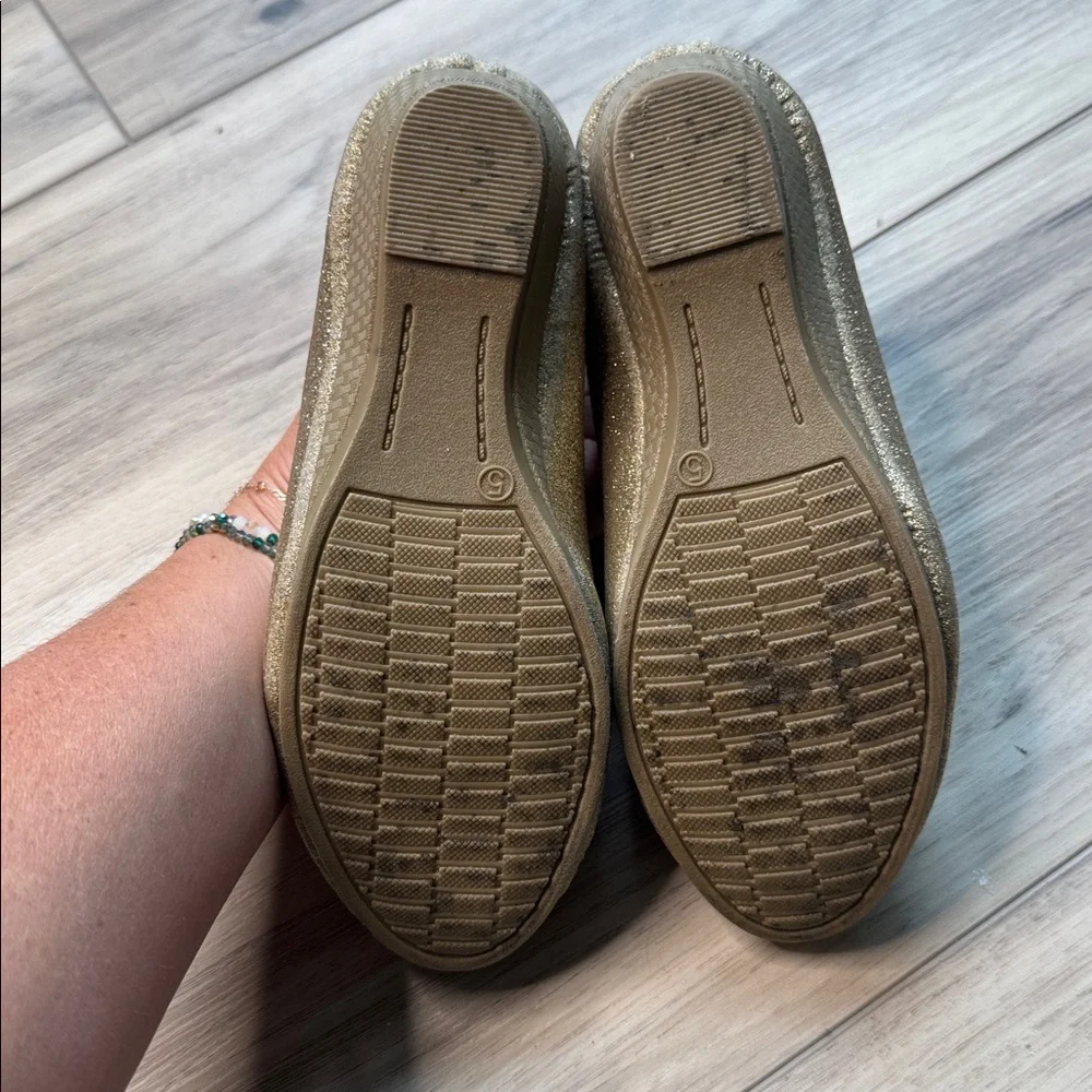 Indian Gold glitter Shoes